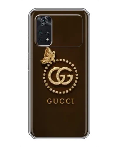 Чохол для Xiaomi POCO X4 Pro 5G з картинкою «Gucci — золотий метелик»