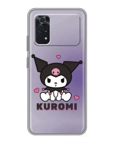 Чохол для Xiaomi POCO X4 Pro 5G з картинкою «Kuromi — фіолетовий арт» Чохол для Xiaomi POCO X4 Pro 5G з картинкою «Kuromi — фіолетовий арт»