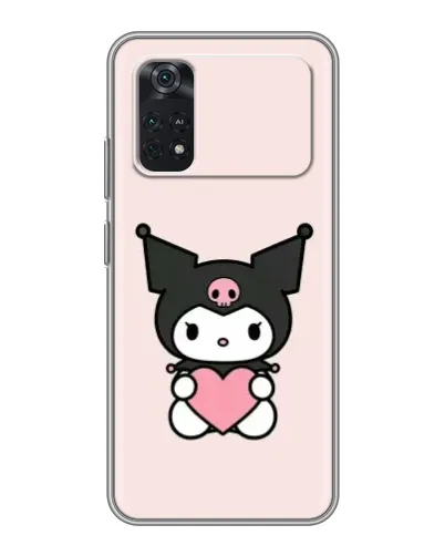 Чохол для Xiaomi POCO X4 Pro 5G з картинкою «Kuromi та серце» Чохол для Xiaomi POCO X4 Pro 5G з картинкою «Kuromi та серце»