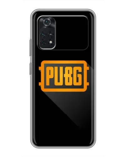 Чохол для Xiaomi POCO X4 Pro 5G з картинкою «PUBG — рамка лого» Чохол для Xiaomi POCO X4 Pro 5G з картинкою «PUBG — рамка лого»