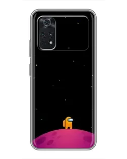 Чохол для Xiaomi POCO X4 Pro 5G з картинкою «Самотній герой на планеті»