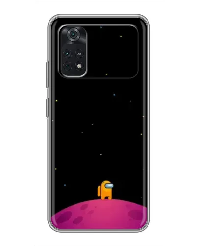 Чехол для Xiaomi POCO X4 Pro 5G с картинкой «Одинокий герой на планете»