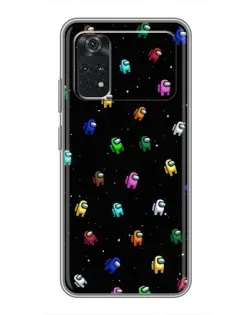 Чохол для Xiaomi POCO X4 Pro 5G з картинкою «Екіпаж Among Us»