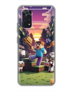 Чохол для Xiaomi POCO X4 Pro 5G з картинкою «Стів на фермі»