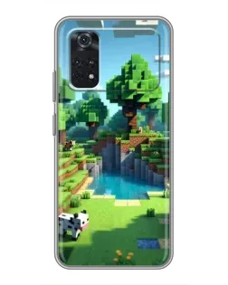 Чохол для Xiaomi POCO X4 Pro 5G з картинкою «Minecraft літній день»