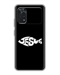 Чехол для Xiaomi POCO X4 Pro 5G с картинкой «Рыба Jesus» Чехол для Xiaomi POCO X4 Pro 5G с картинкой «Рыба Jesus»