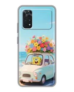 Чехол для Xiaomi POCO X4 Pro 5G с картинкой «Автомобильное путешествие»
