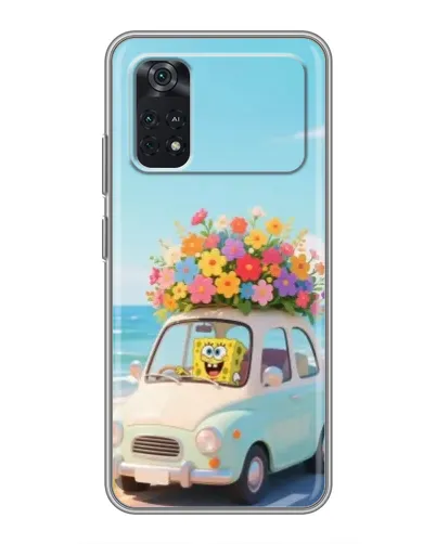 Чехол для Xiaomi POCO X4 Pro 5G с картинкой «Автомобильное путешествие»