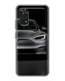 Чохол для Xiaomi POCO X4 Pro 5G з картинкою «Tesla Model S Look»
