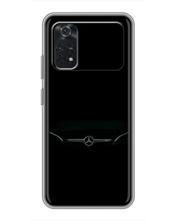Чехол для Xiaomi POCO X4 Pro 5G с картинкой «Mercedes Stealth Look»