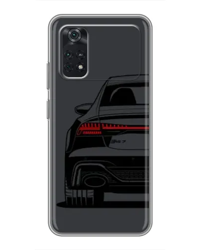 Чохол для Xiaomi POCO X4 Pro 5G з картинкою «Задня частина Audi — арт»