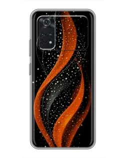 Чохол для Xiaomi POCO X4 Pro 5G з картинкою «Вогняна зоряна хвиля»