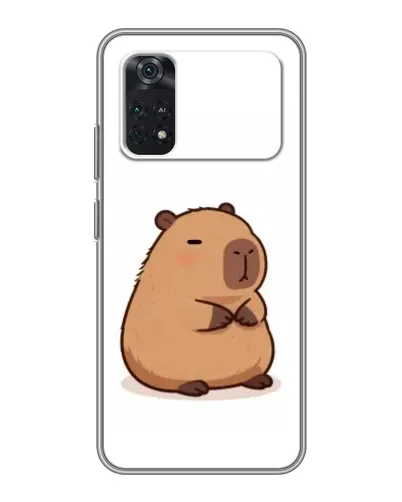 Чохол для Xiaomi POCO X4 Pro 5G з картинкою «Товстенька капібара» Чохол для Xiaomi POCO X4 Pro 5G з картинкою «Товстенька капібара»