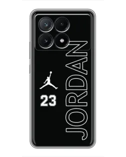 Чехол для Xiaomi POCO X6 Pro (5G) с картинкой «Jordan Vertical»
