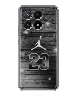 Чехол для Xiaomi POCO X6 Pro (5G) с картинкой «Jordan Carbon 23»