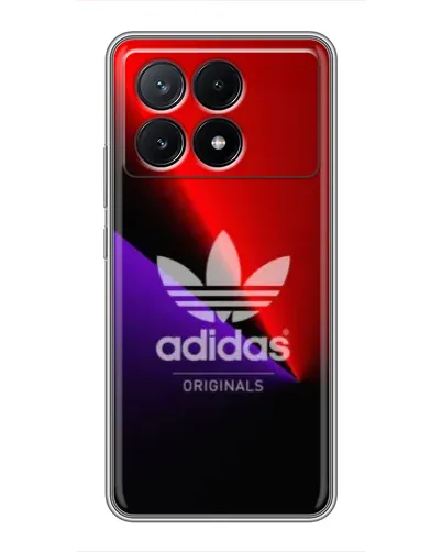 Чехол для Xiaomi POCO X6 Pro (5G) с картинкой «Adidas Red Neon» Чехол для Xiaomi POCO X6 Pro (5G) с картинкой «Adidas Red Neon»