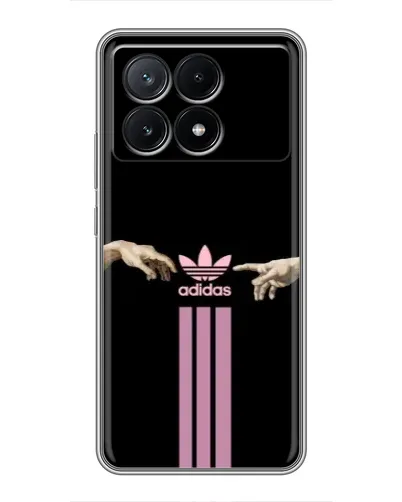 Чехол для Xiaomi POCO X6 Pro (5G) с картинкой «Adidas Hands» Чехол для Xiaomi POCO X6 Pro (5G) с картинкой «Adidas Hands»