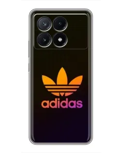 Чехол для Xiaomi POCO X6 Pro (5G) с картинкой «Градиент Adidas»