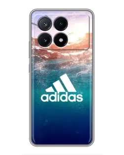 Чехол для Xiaomi POCO X6 Pro (5G) с картинкой «Океанская глубина адидас»
