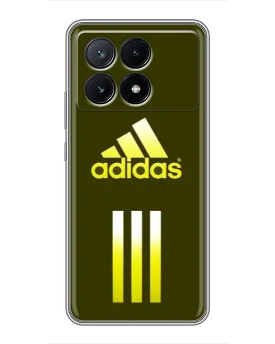 Чехол для Xiaomi POCO X6 Pro (5G) с картинкой «Оливковый градиент Adidas» Чехол для Xiaomi POCO X6 Pro (5G) с картинкой «Оливковый градиент Adidas»