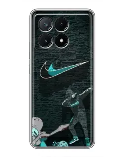 Чохол для Xiaomi POCO X6 Pro (5G) з картинкою «Спортивний арт Nike» Чохол для Xiaomi POCO X6 Pro (5G) з картинкою «Спортивний арт Nike»