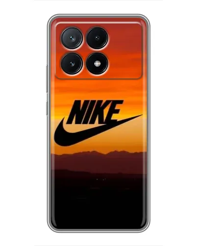 Чехол для Xiaomi POCO X6 Pro (5G) с картинкой «Nike — вечерний горизонт»