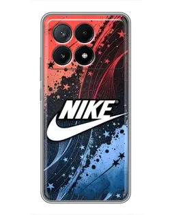 Чехол для Xiaomi POCO X6 Pro (5G) с картинкой «Градиентный принт Найк»