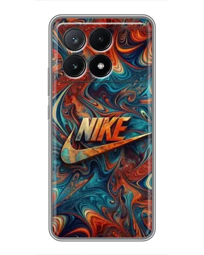 Чехол для Xiaomi POCO X6 Pro (5G) с картинкой «Nike в абстракции»