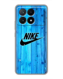 Чехол для Xiaomi POCO X6 Pro (5G) с картинкой «Голубое дерево Nike»
