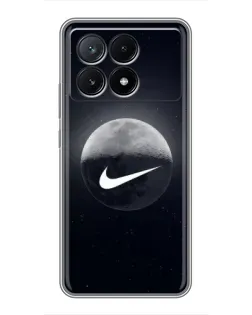 Чохол для Xiaomi POCO X6 Pro (5G) з картинкою «Nike у стилі графіті»