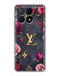 Чохол для Xiaomi POCO X6 Pro (5G) з картинкою «Квітковий Louis Vuitton» Чохол для Xiaomi POCO X6 Pro (5G) з картинкою «Квітковий Louis Vuitton»