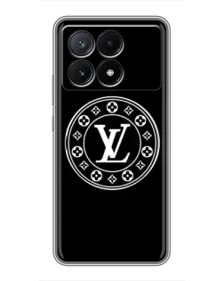 Чехол для Xiaomi POCO X6 Pro (5G) с картинкой «LV — печать стиля»