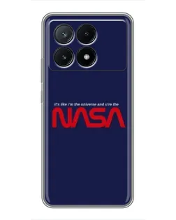 Чехол для Xiaomi POCO X6 Pro (5G) с картинкой «NASA — глубокий космос»