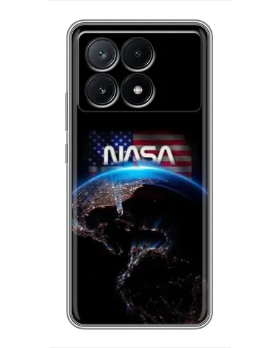 Чехол для Xiaomi POCO X6 Pro (5G) с картинкой «Земля из космоса NASA» Чехол для Xiaomi POCO X6 Pro (5G) с картинкой «Земля из космоса NASA»