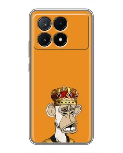 Чохол для Xiaomi POCO X6 Pro (5G) з картинкою «Золота мавпа Bored Ape» Чохол для Xiaomi POCO X6 Pro (5G) з картинкою «Золота мавпа Bored Ape»
