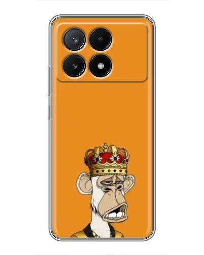 Чехол для Xiaomi POCO X6 Pro (5G) с картинкой «Золотая обезьяна Bored Ape»