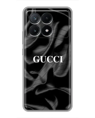 Чехол для Xiaomi POCO X6 Pro (5G) с картинкой «Gucci — шелковые волны» Чехол для Xiaomi POCO X6 Pro (5G) с картинкой «Gucci — шелковые волны»