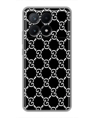 Чехол для Xiaomi POCO X6 Pro (5G) с картинкой «Gucci — сетчатый паттерн» Чехол для Xiaomi POCO X6 Pro (5G) с картинкой «Gucci — сетчатый паттерн»