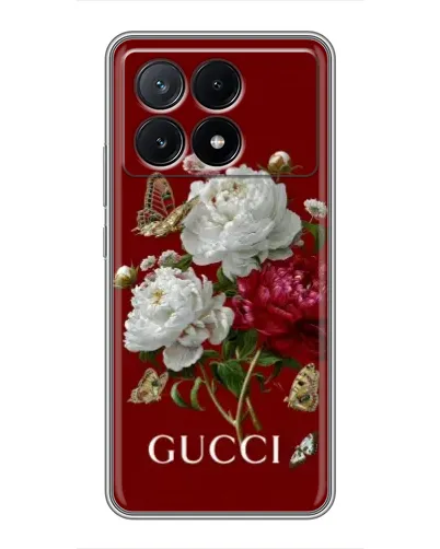 Чехол для Xiaomi POCO X6 Pro (5G) с картинкой «Gucci — сад» Чехол для Xiaomi POCO X6 Pro (5G) с картинкой «Gucci — сад»