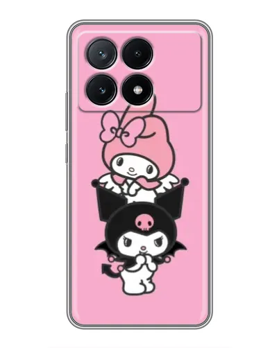 Чехол для Xiaomi POCO X6 Pro (5G) с картинкой «My Melody и Kuromi»