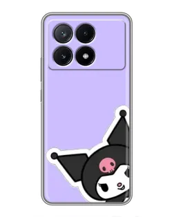 Чехол для Xiaomi POCO X6 Pro (5G) с картинкой «Забавная Kuromi»