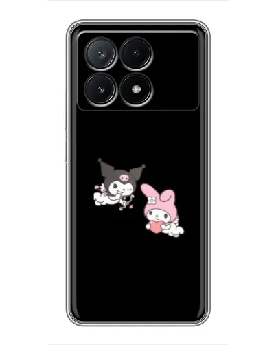 Чехол для Xiaomi POCO X6 Pro (5G) с картинкой «My Melody и Kuromi»