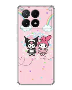 Чехол для Xiaomi POCO X6 Pro (5G) с картинкой «My Melody и Kuromi»