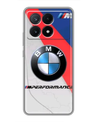 Чехол для Xiaomi POCO X6 Pro (5G) с картинкой «BMW Performance стиль»