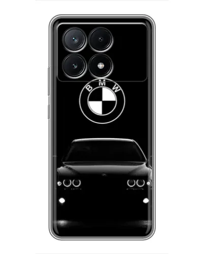 Чехол для Xiaomi POCO X6 Pro (5G) с картинкой «BMW — взгляд из темноты»