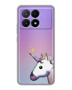 Чехол для Xiaomi POCO X6 Pro (5G) с картинкой «Единорог градиент» Чехол для Xiaomi POCO X6 Pro (5G) с картинкой «Единорог градиент»