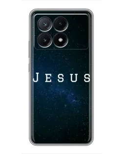 Чехол для Xiaomi POCO X6 Pro (5G) с картинкой «Звездное небо Jesus»