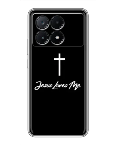 Чехол для Xiaomi POCO X6 Pro (5G) с картинкой «Иисус любит тебя» Чехол для Xiaomi POCO X6 Pro (5G) с картинкой «Иисус любит тебя»
