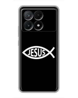 Чехол для Xiaomi POCO X6 Pro (5G) с картинкой «Классический Jesus»