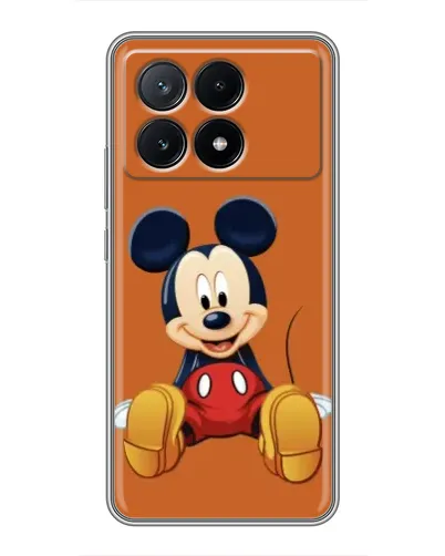 Чехол для Xiaomi POCO X6 Pro (5G) с картинкой «Микки отдыхает»